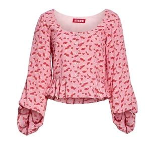 Staud Mushroom Gisele Top NWOT